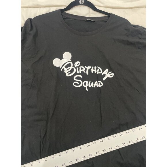 Daddy Birthday Squad T-Shirt black and white short sleeve size 2xl - Picture 6 of 6